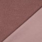 Preview: Doubleface Teddyfleece blush