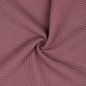 Preview: Waffelpiqué Uni mauve