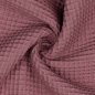 Preview: Waffelpiqué Uni mauve
