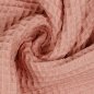 Preview: Waffelpiqué Uni blush