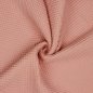Preview: Waffelpiqué Uni blush