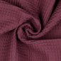 Preview: Waffelpiqué Uni alt lila