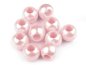 Preview: Großlochperle 11x15 mm glanz soft rosa