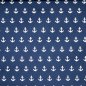Preview: Baumwollstoff Anker auf navy - Poppy Design -