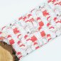 Preview: Baumwollstoff Katzen als Nikolaus
