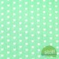 Preview: Cretonne Katzen "Mistigri" mint