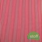 Preview: Baumwollstoff Stripe rot von Poppy Design