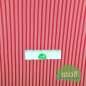 Preview: Baumwollstoff Stripe rot von Poppy Design