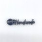 Preview: Zipper #5 "Handmade" Schwarz
