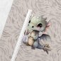 Preview: French Terry Panel kleine Drache - Wimpi