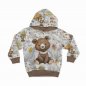 Preview: French Terry - Panel S Dachs Fuchs Biber herbstlich