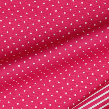 Preview: Baumwollstoff Petit Dots fuchsia