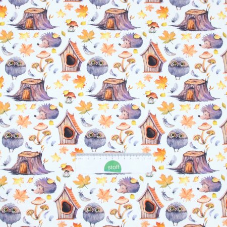 Preview: French Terry EP Eule und Igel