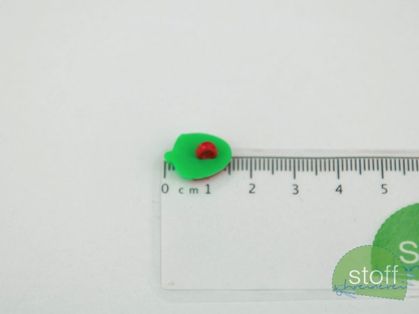 Preview: Knopf Erdbeere