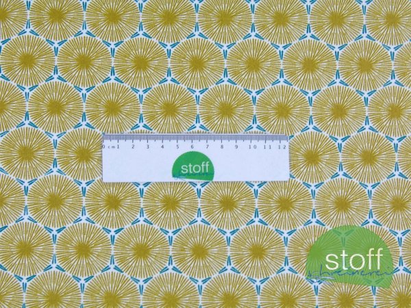 Beschichtete Baumwolle Axel senf