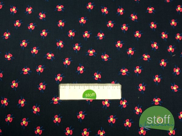 Baumwollstoff "Park Lane" Lilly Pond dunkelblau