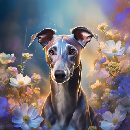 Velour Panel Windspiel Cleo