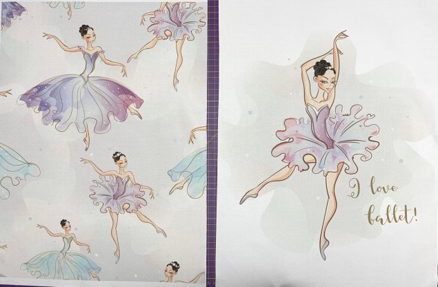 Preview: Turnbeutel-Set Ballerina