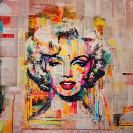 Velour Panel Marilyn Monroe 3