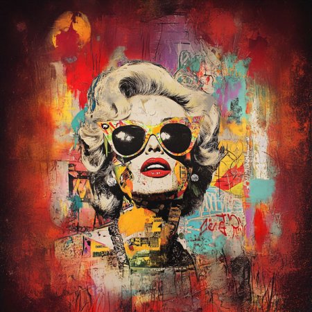 Samt Panel Marilyn Monroe 1