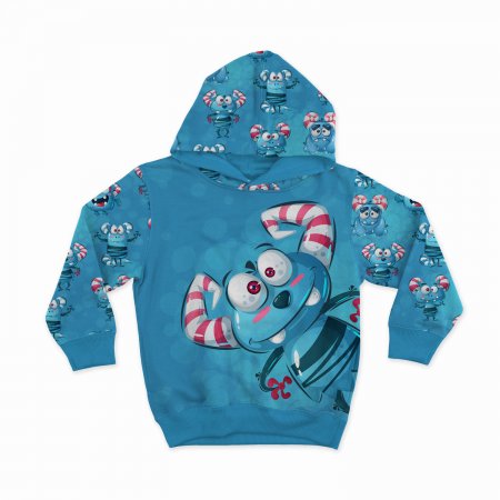 Preview: French Terry "Blue" Monster Fred