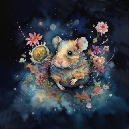 Velour Panel Hamster