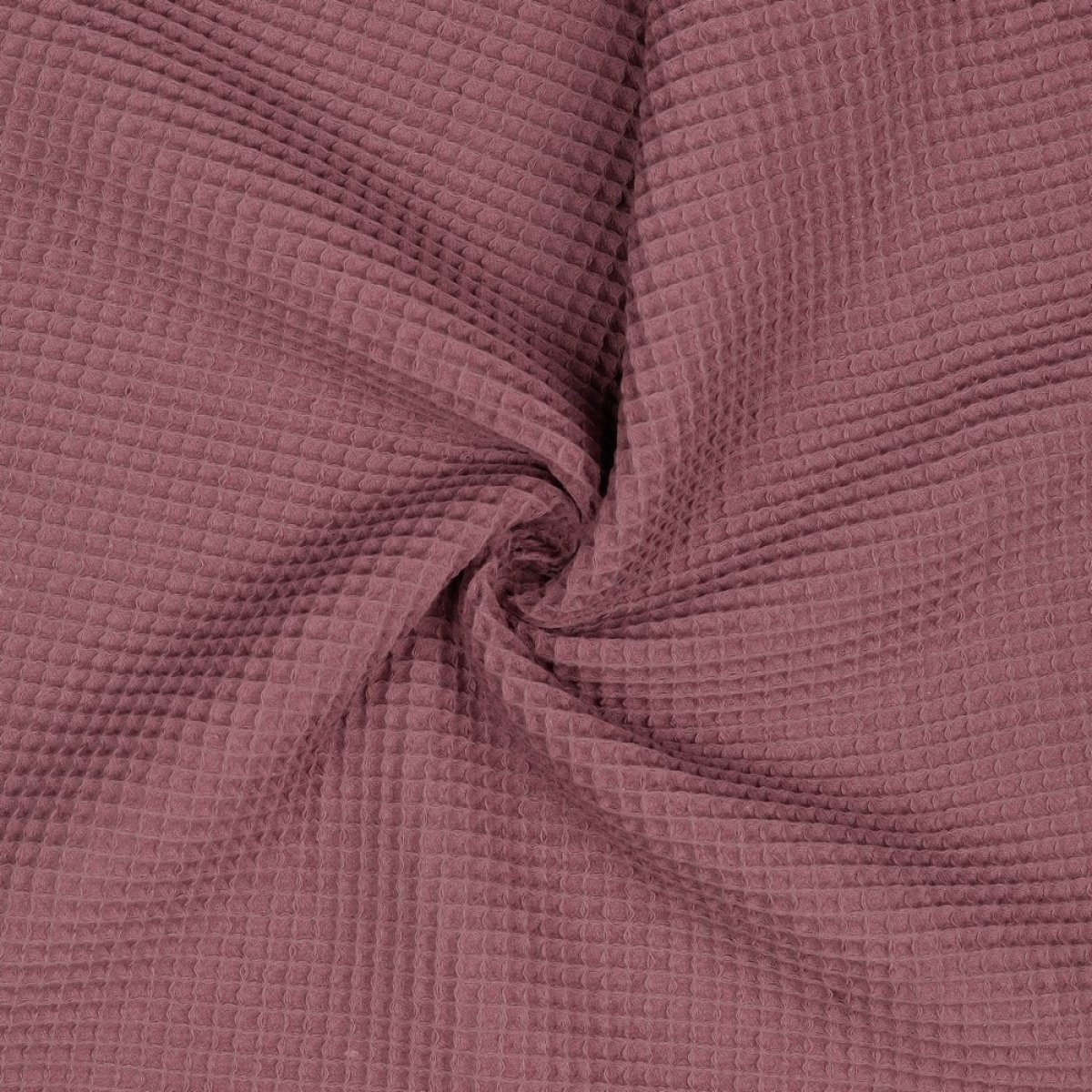 Waffelpiqué Uni mauve