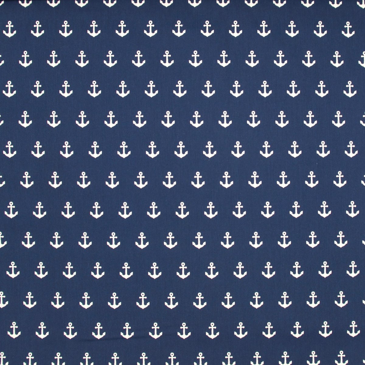 Baumwollstoff Anker auf navy - Poppy Design -