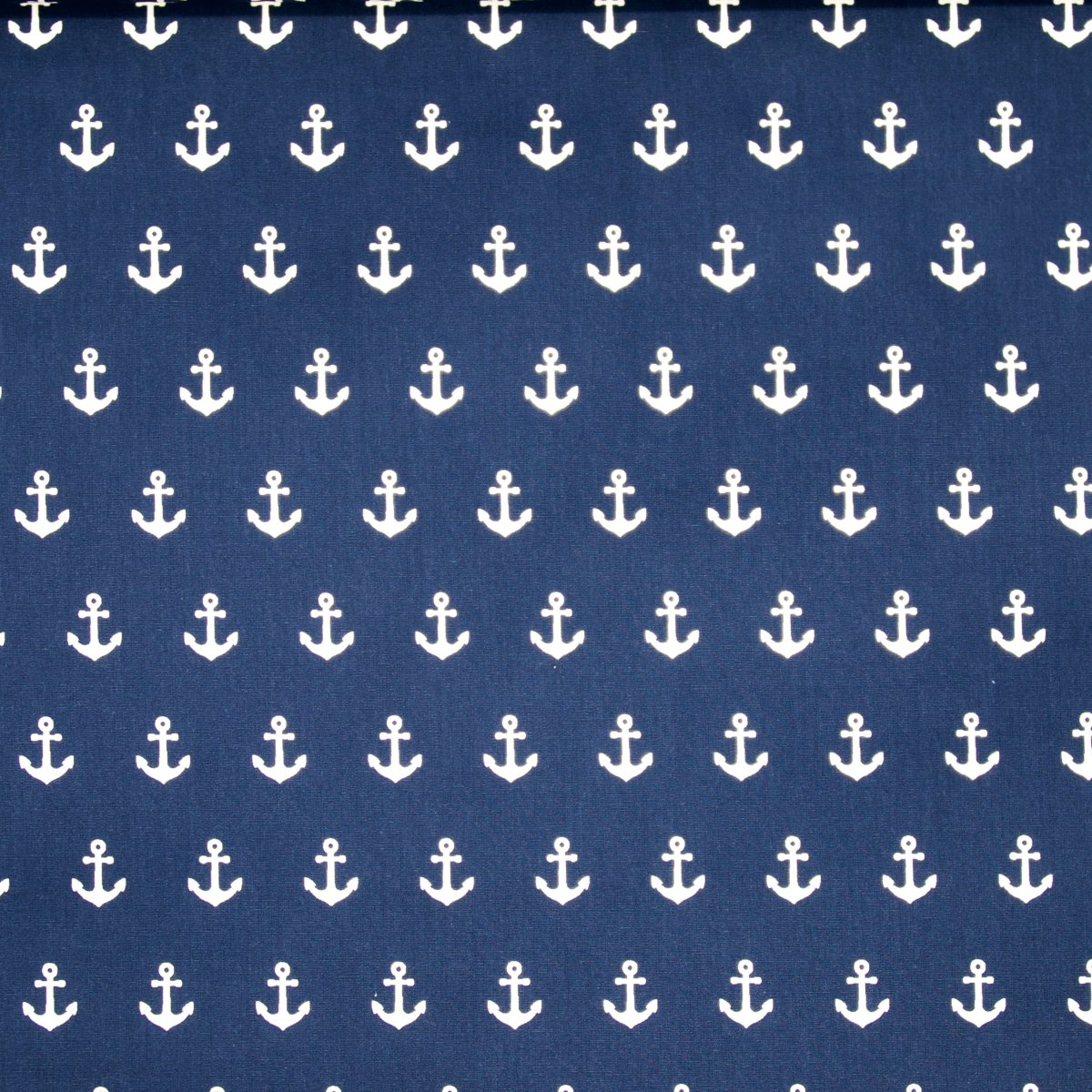 Baumwollstoff Anker auf navy - Poppy Design -