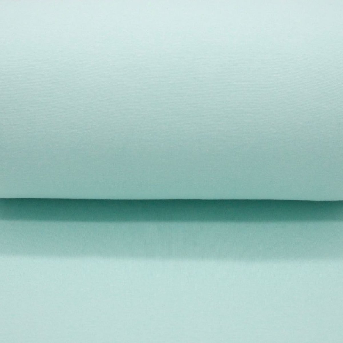 Bündchen Feinripp Uni soft pastell mint