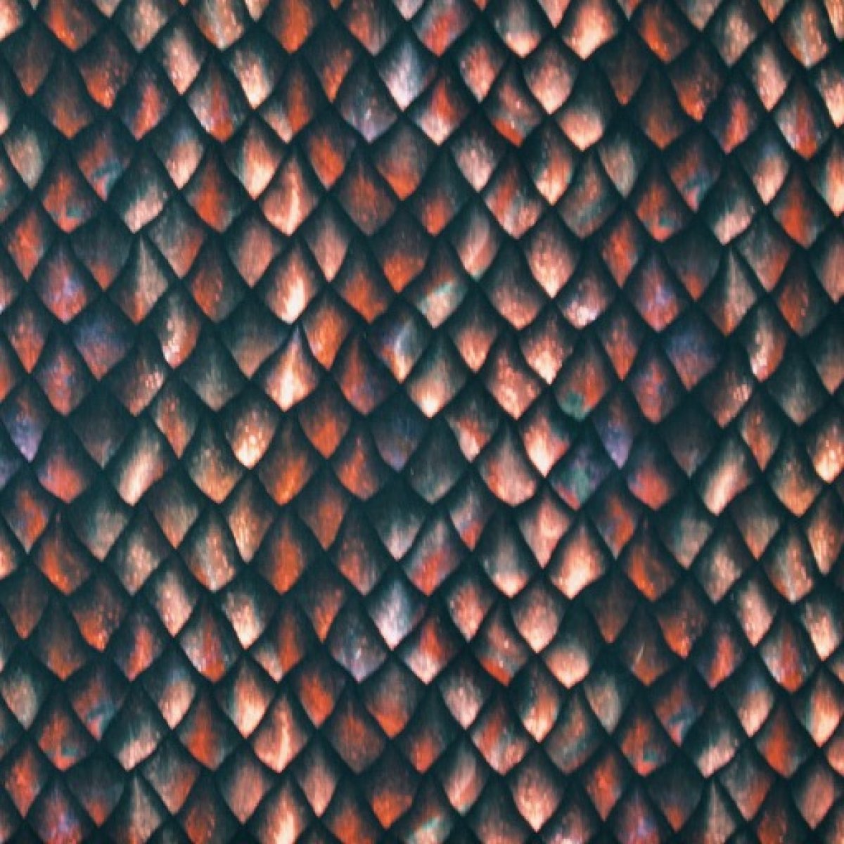 Jersey Eigenproduktion Drachenschuppen rot