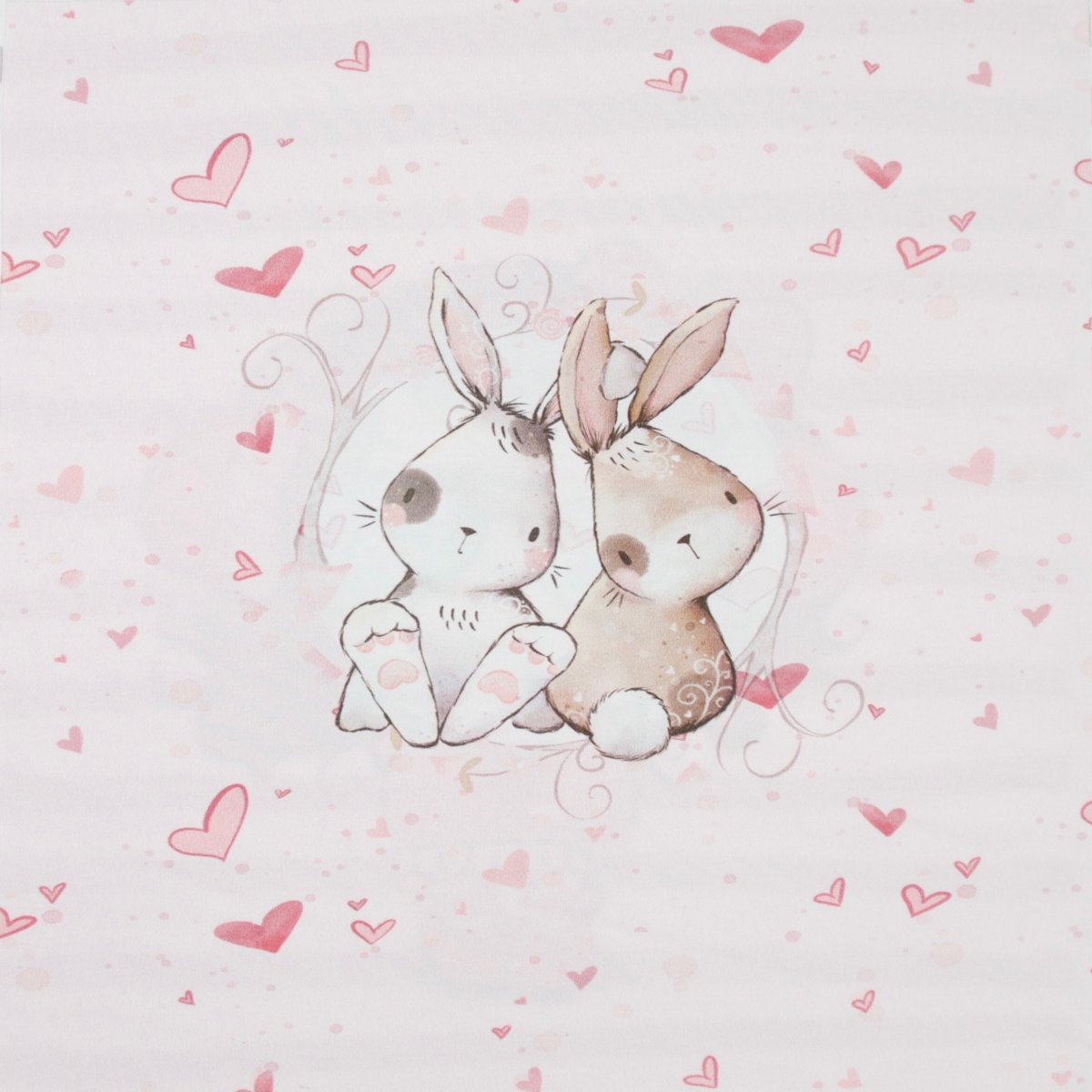 French Terry - Panel S Bunny Love -  "Friends"