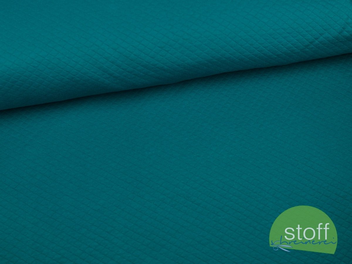 Steppstoff Baumwoll Stepper Petrol