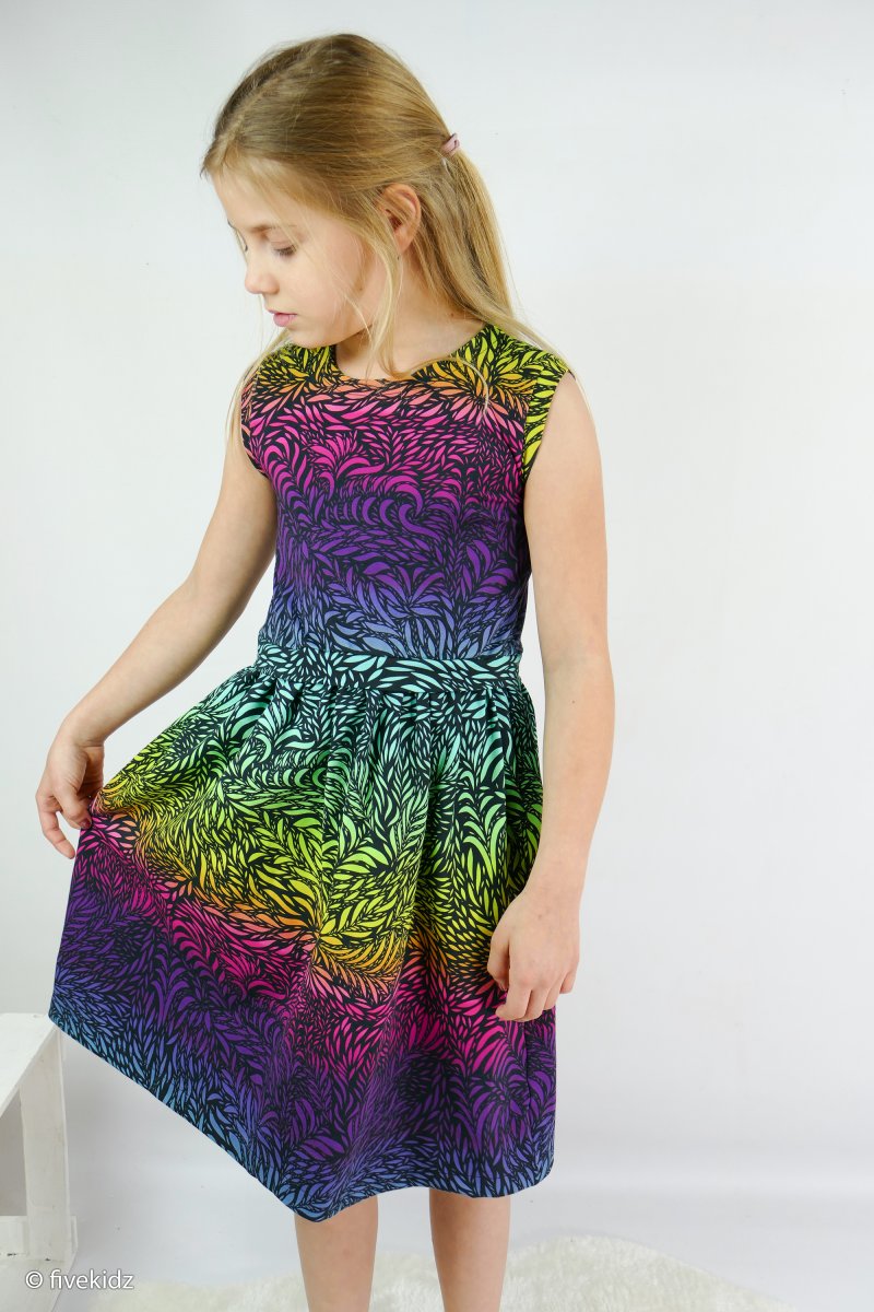 Jersey - Swafing Breeze by Bienvenido Colorido regenbogen schwarz