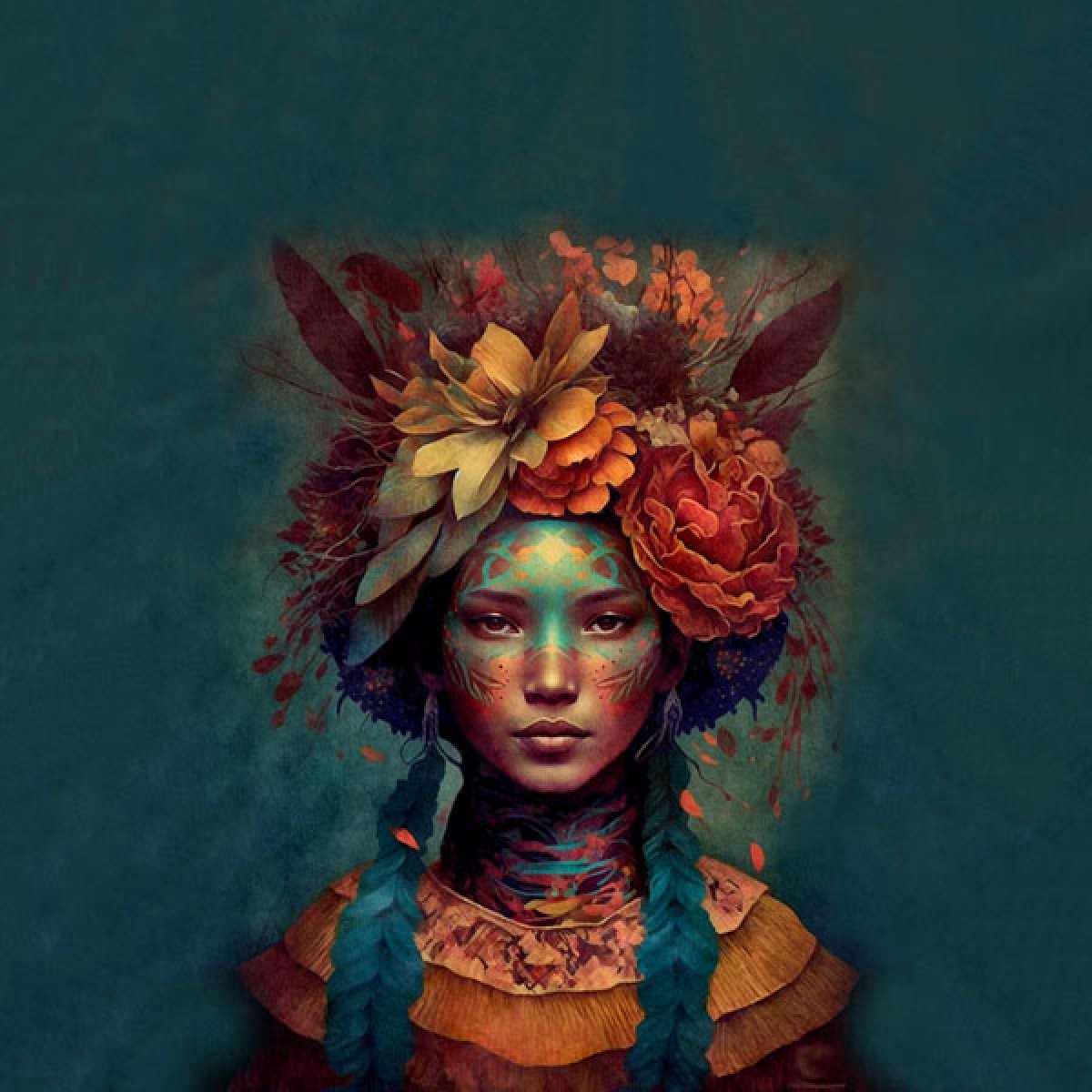 Velour Panel Maya Prinzessin