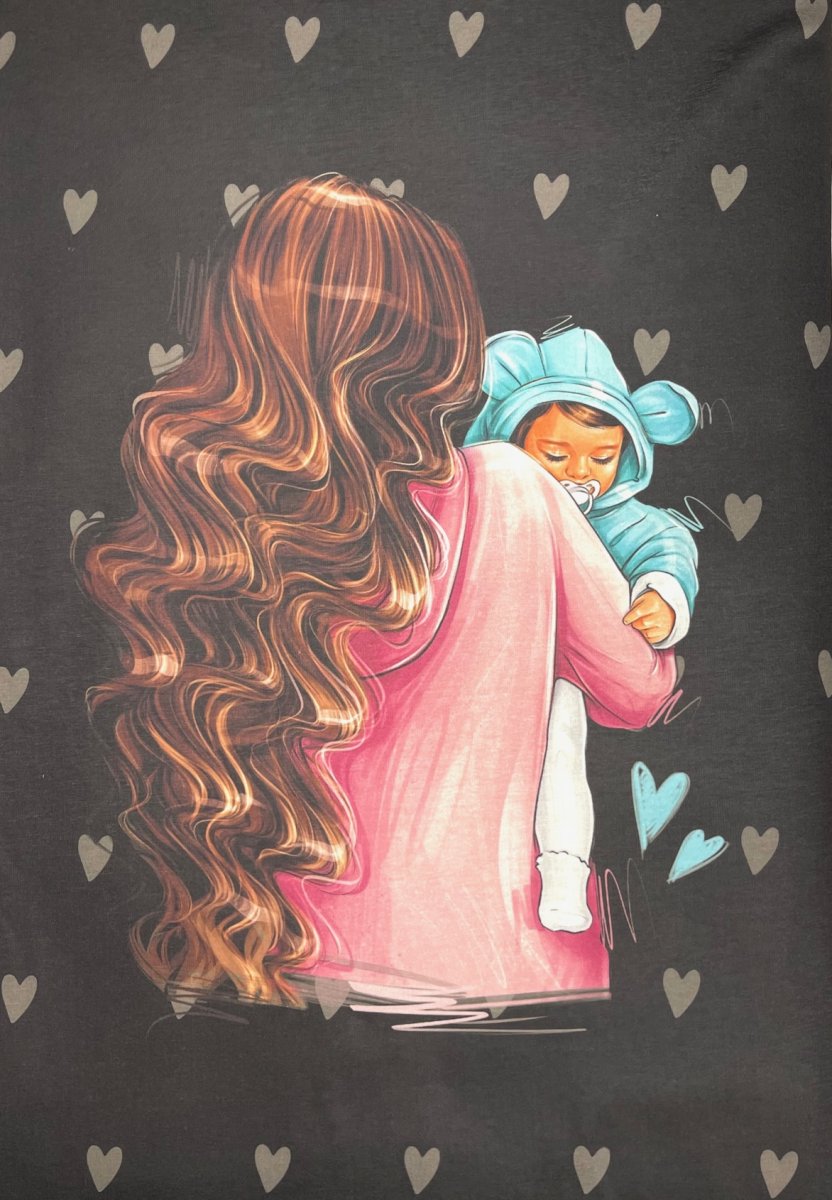 Panel 50 x 70 cm "Mama & Baby Boy"