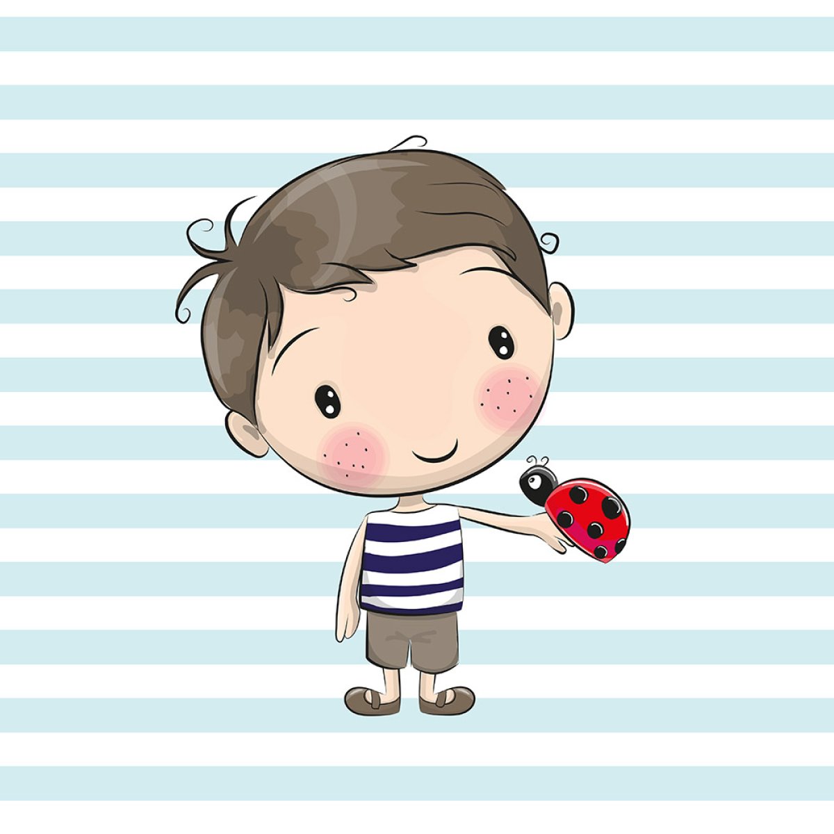 French Terry - Panel S Käferjunge