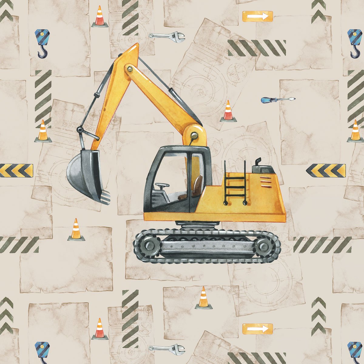 French Terry Panel "Bagger" 2.0