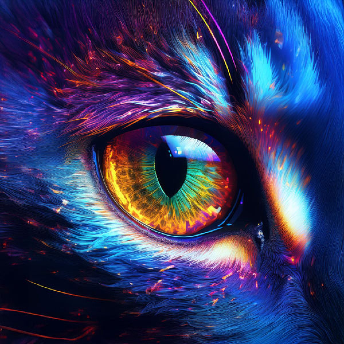 Samt Panel Auge 9