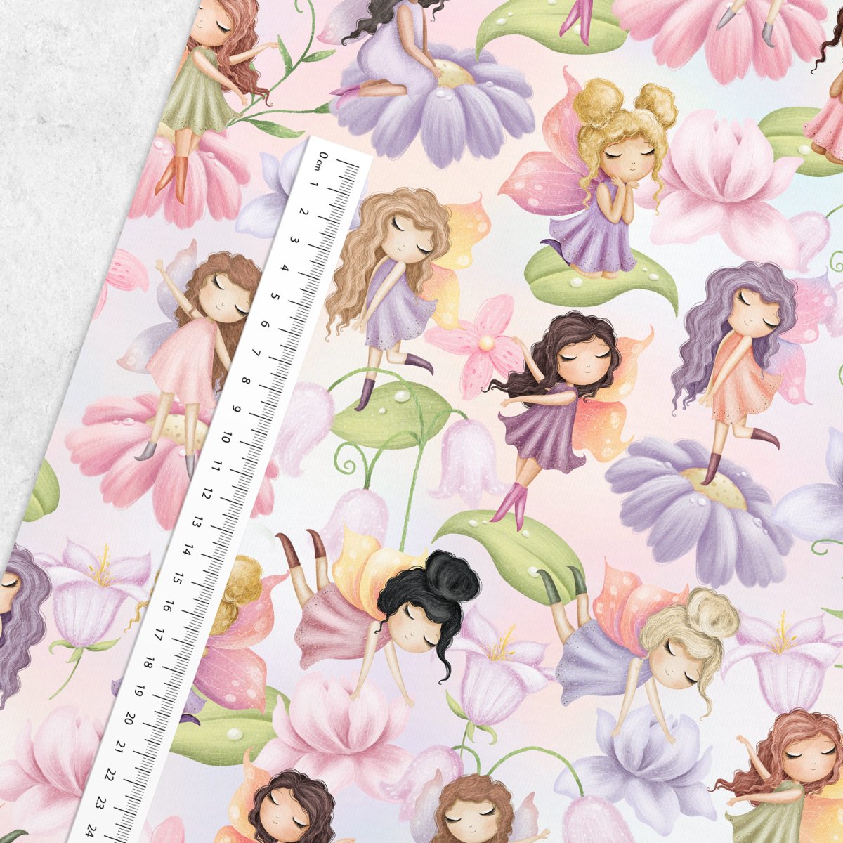 French Terry "Frühlingsfeen"