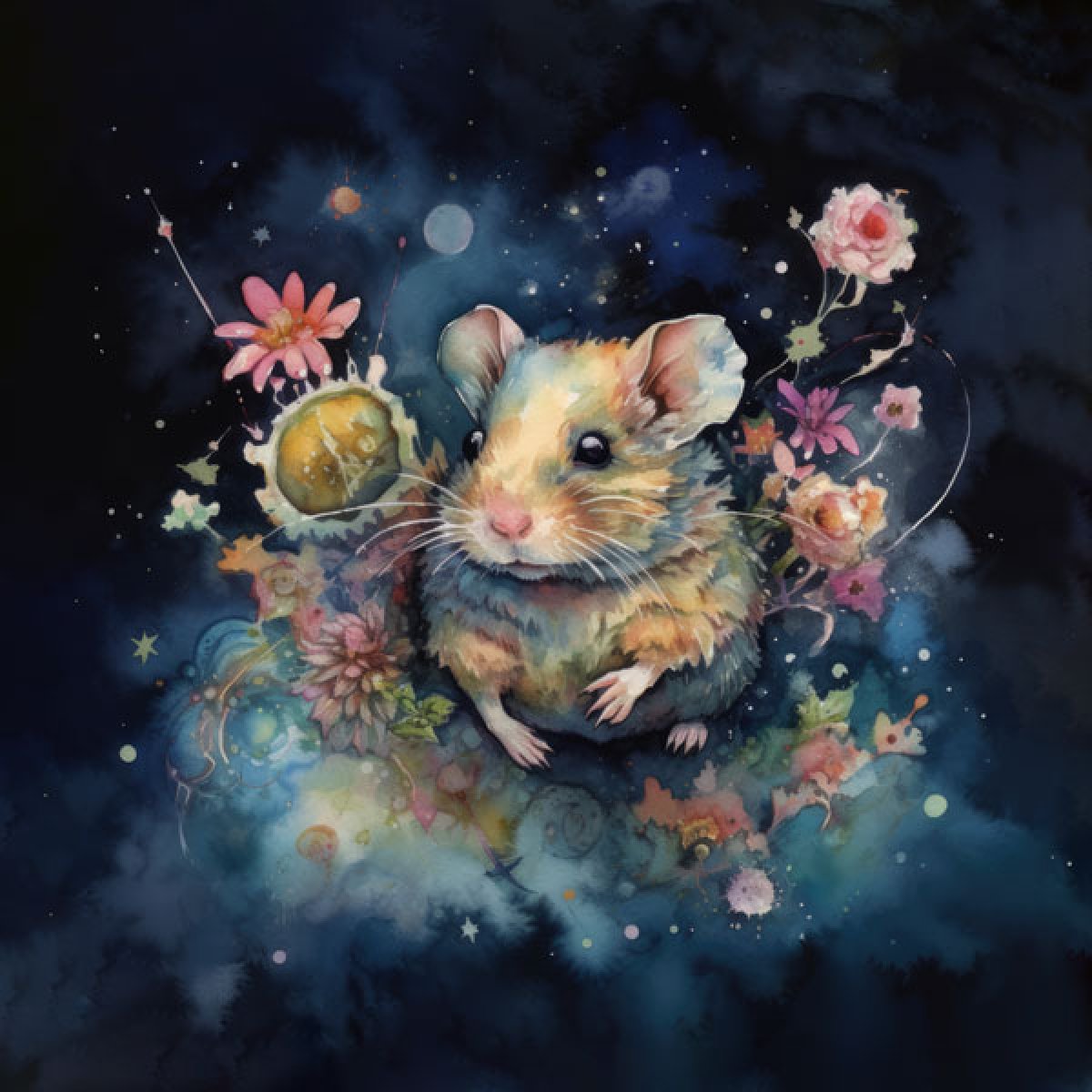 Velour Panel Hamster