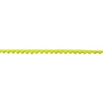 Pompon Bommelborte neon gelb mini