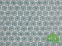 Beschichtete Baumwolle Axel blau - Coupon