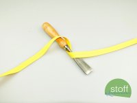 Baumwoll Schrägband 18mm gelb